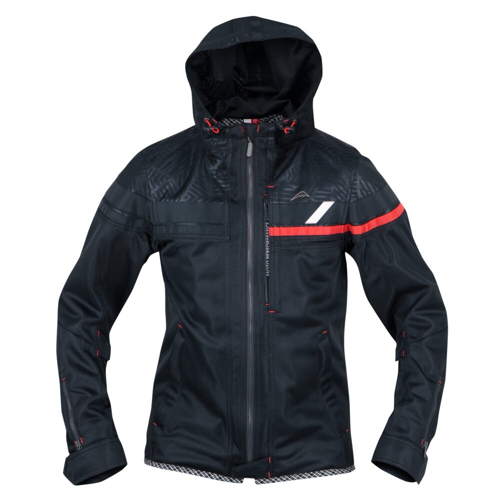 Kushitani K 2455 Full Mesh Parka Black Jacket