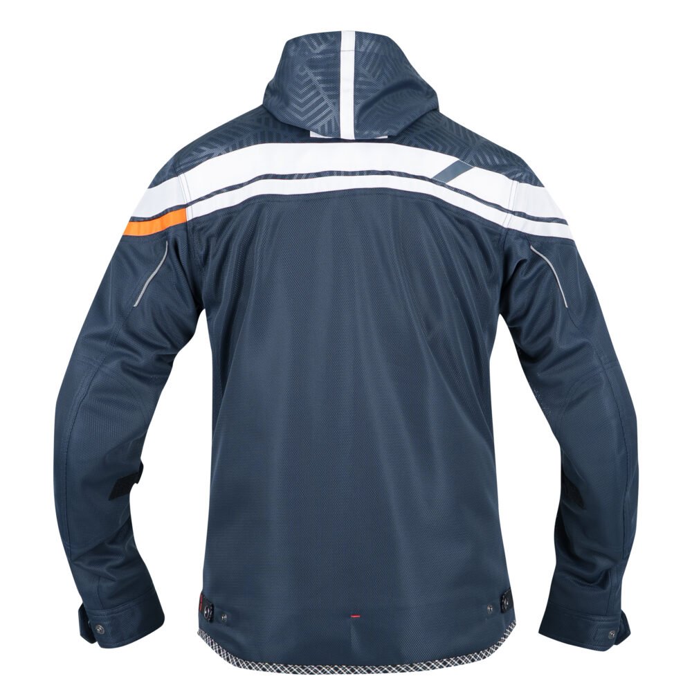Alternative view of Kushitani K 2455 Full Mesh Parka Blue Jacket