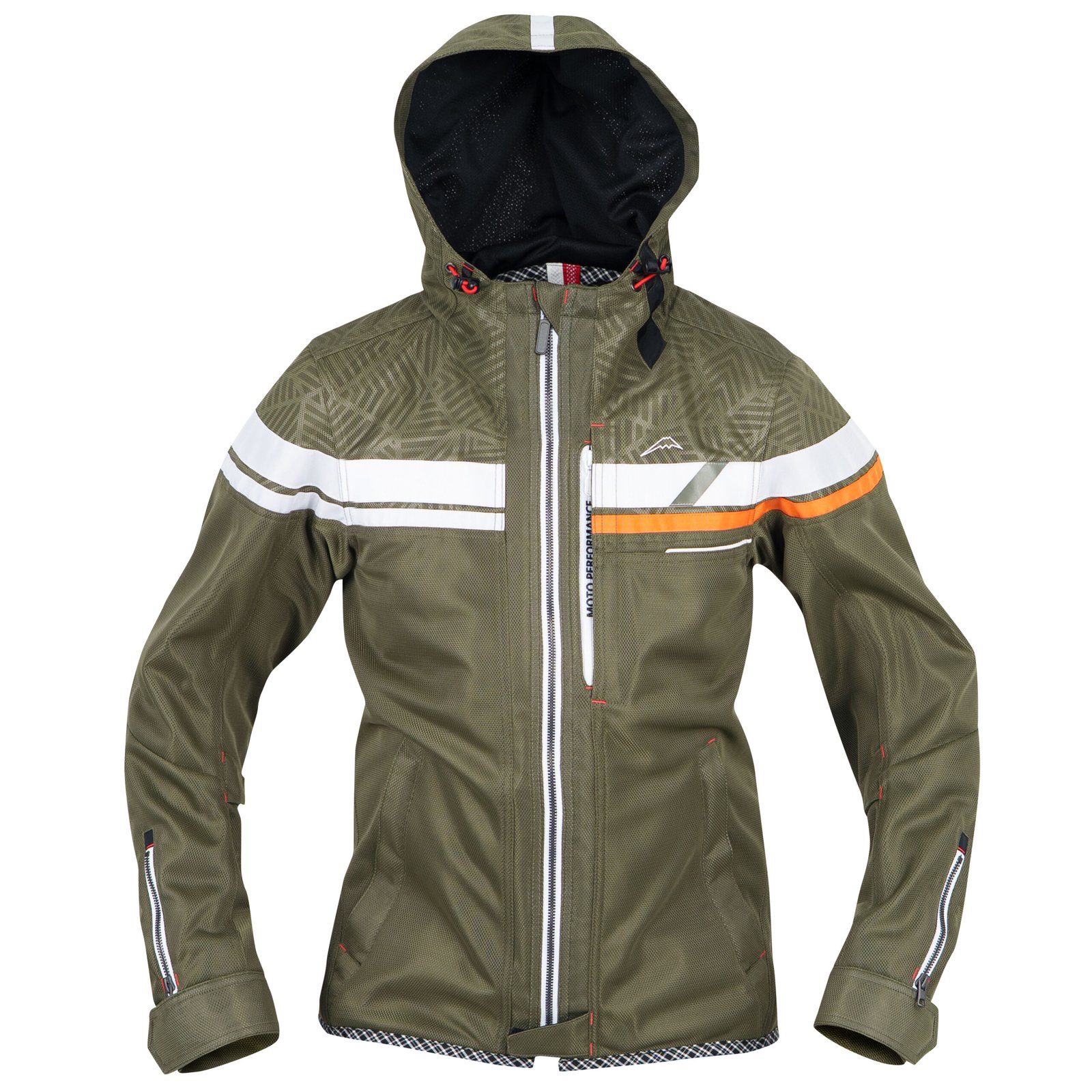 Kushitani K 2455 Full Mesh Parka Olive Jacket