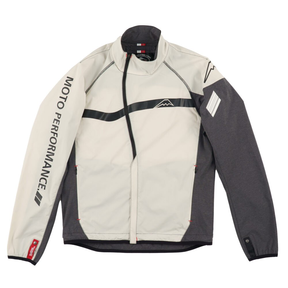 Kushitani K 2463 Wind Breaker White Jacket