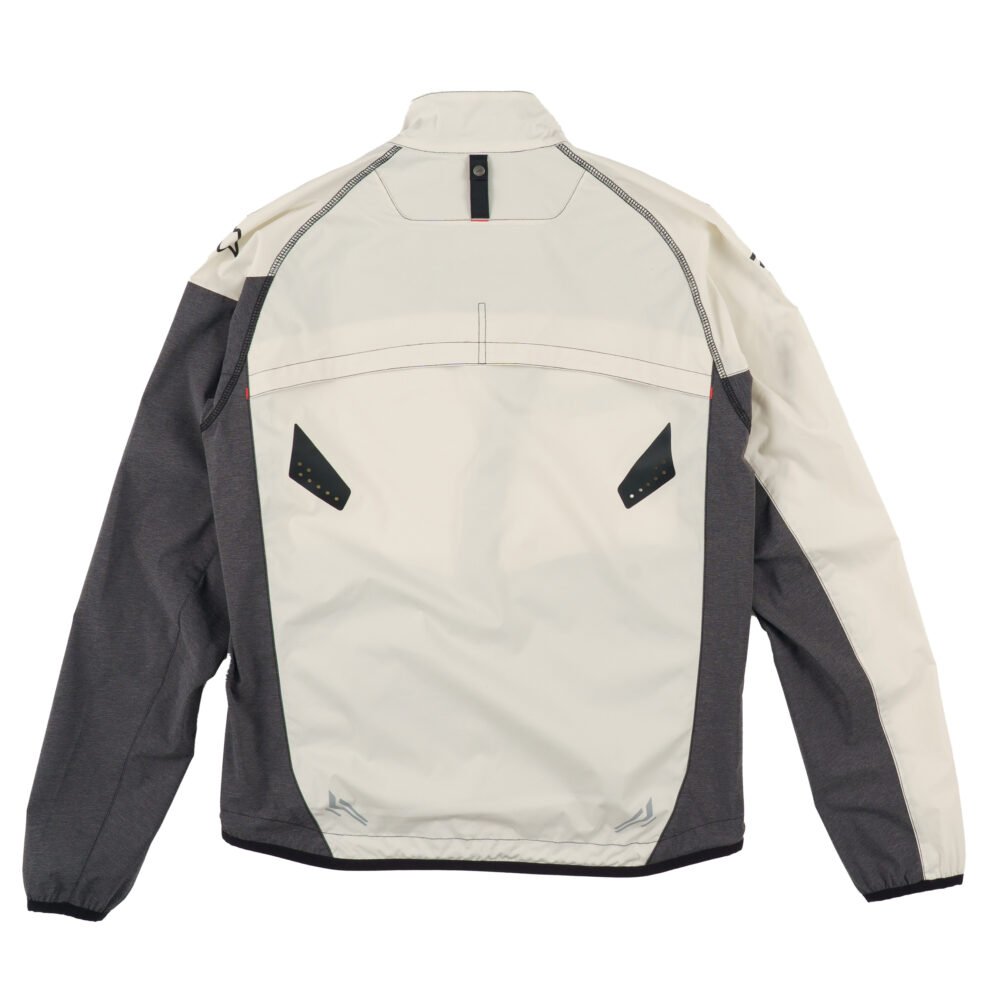Alternative view of Kushitani K 2463 Wind Breaker White Jacket
