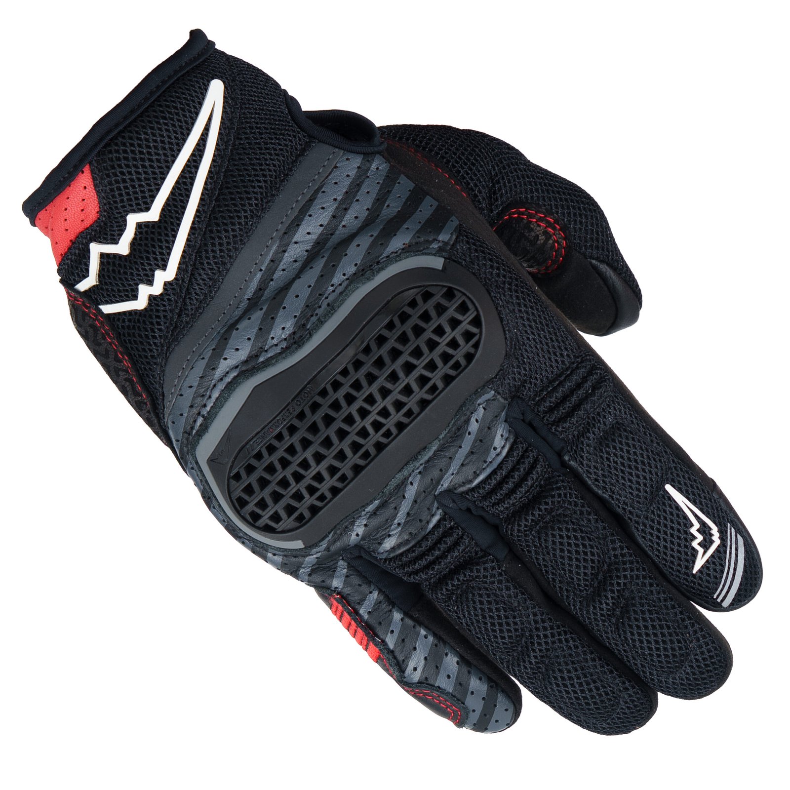 Kushitani K 5386 Inventive Mesh Black Gloves