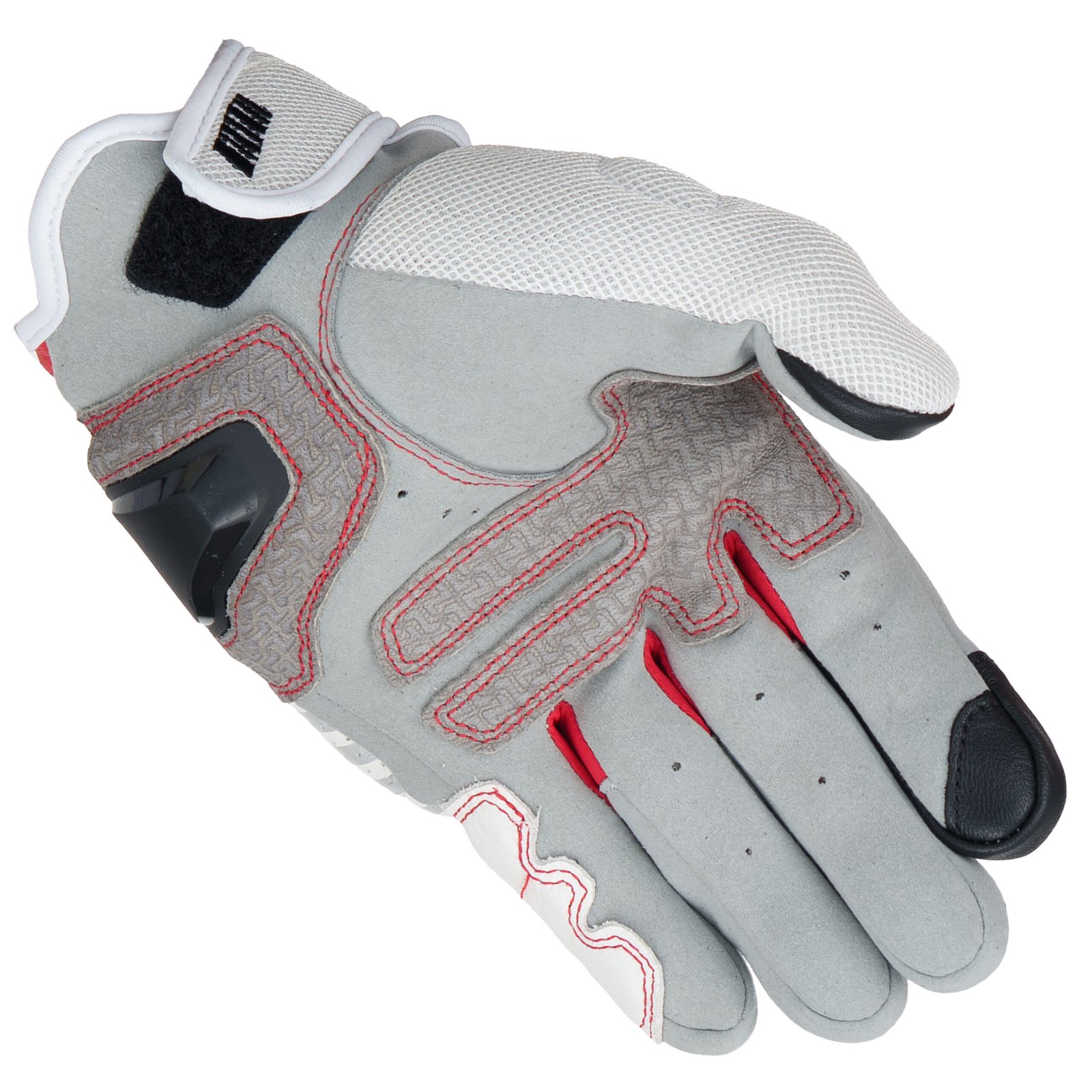 Kushitani K 5386 Inventive Mesh White Gloves - Image 2