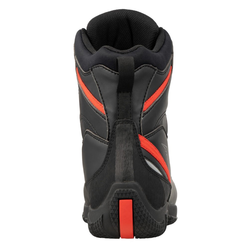 Kushitani K 6308 Adone Black Red Shoes - Image 5