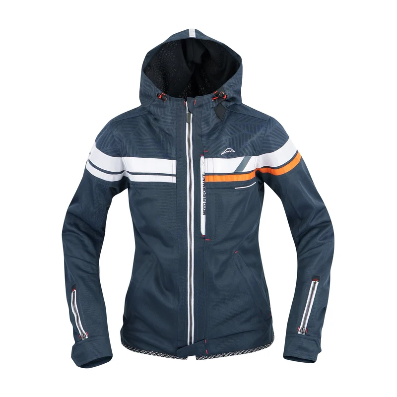 Kushitani KL 2455 Full Mesh Parka Ladies Blue Jacket