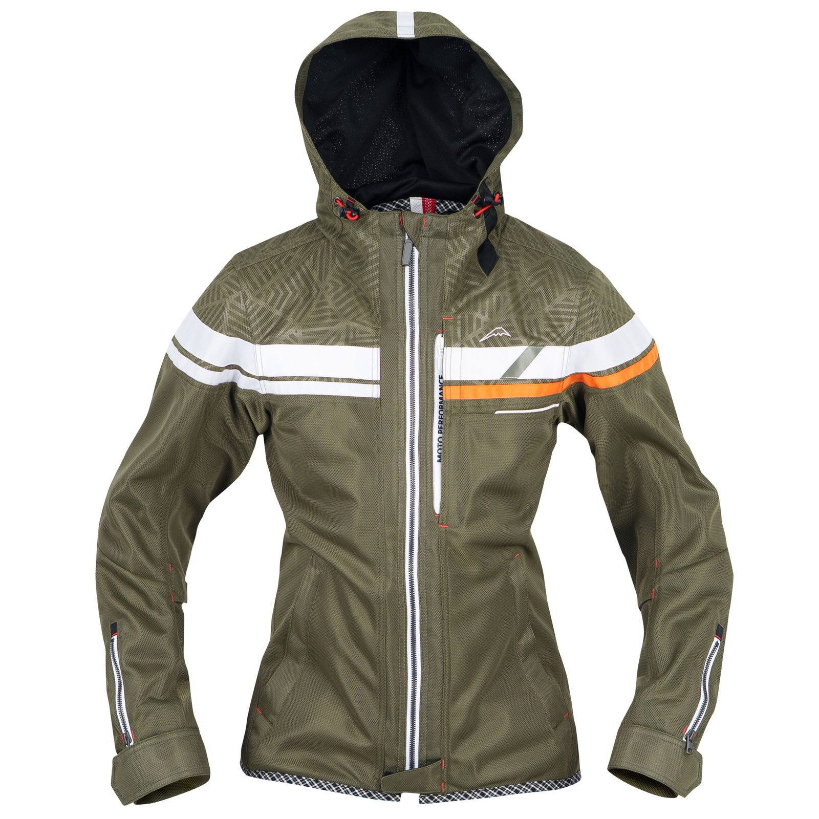 Kushitani KL 2455 Full Mesh Parka Ladies Olive Jacket
