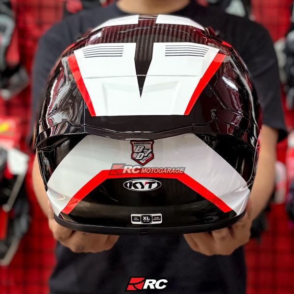 KYT R1R Carbon Zone Red - Image 8