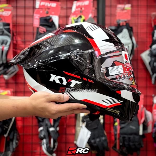 KYT R1R Carbon Zone Red - Image 7