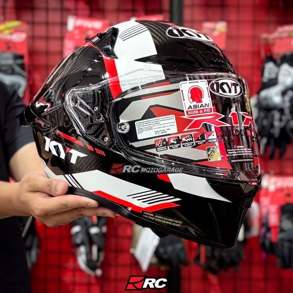 KYT R1R Carbon Zone Red - Image 6
