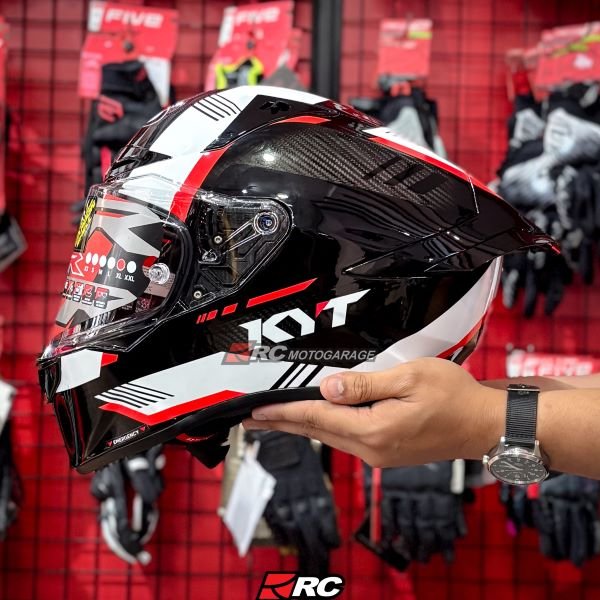 KYT R1R Carbon Zone Red - Image 5