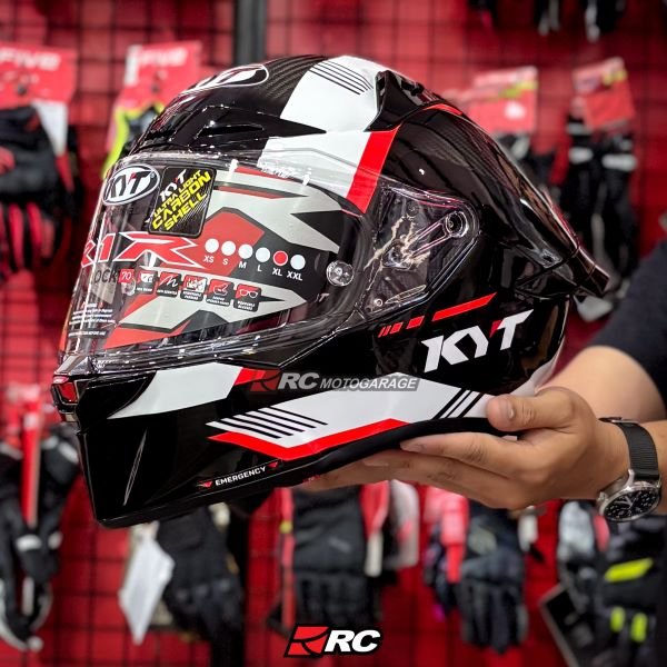 KYT R1R Carbon Zone Red