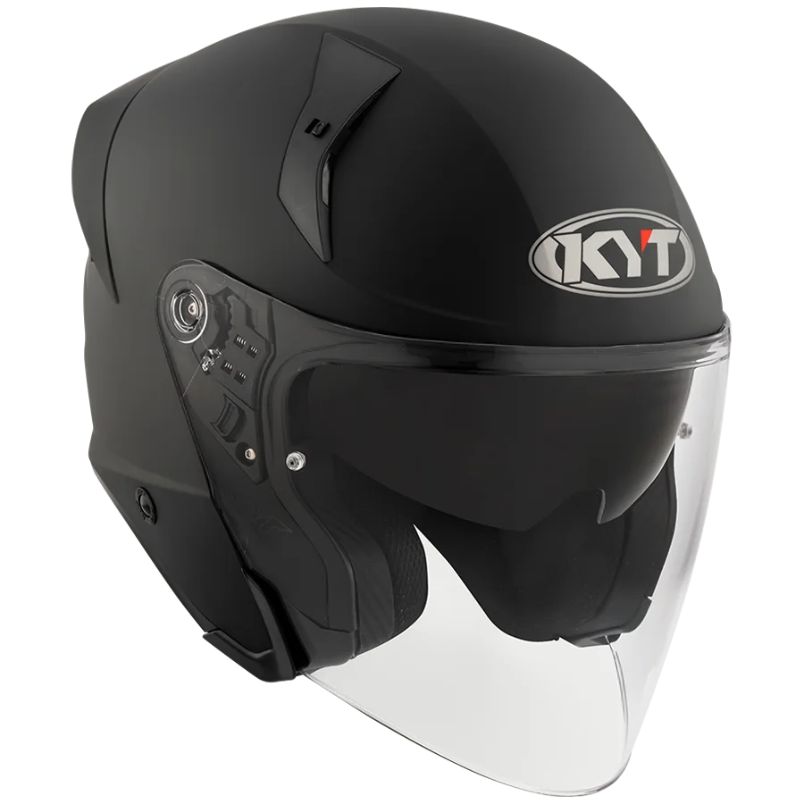 Alternative view of KYT TTR Jet Black Matt