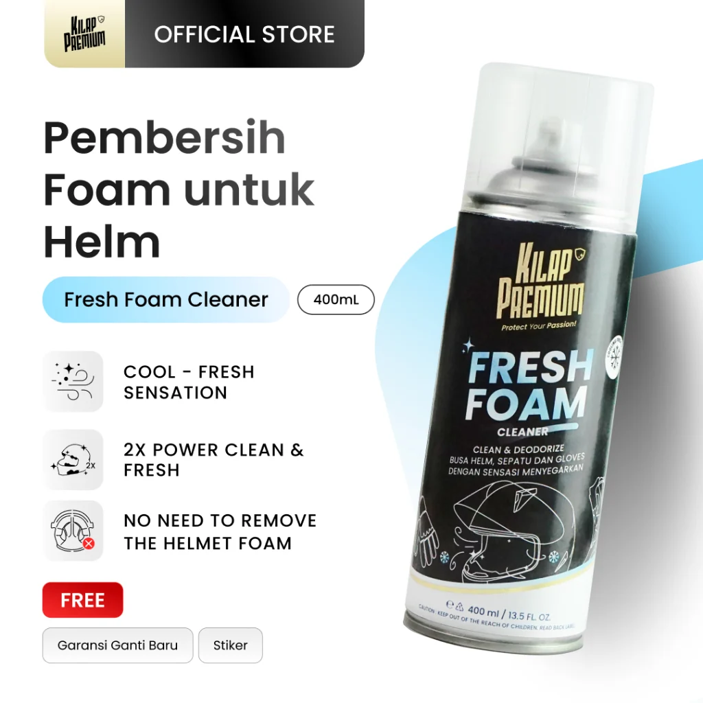 Kilap Premium Fresh Foam Cleaner Interior Cleaner