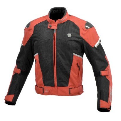 Komine JK 1573 Protect Carbon Mesh Red Black Jacket