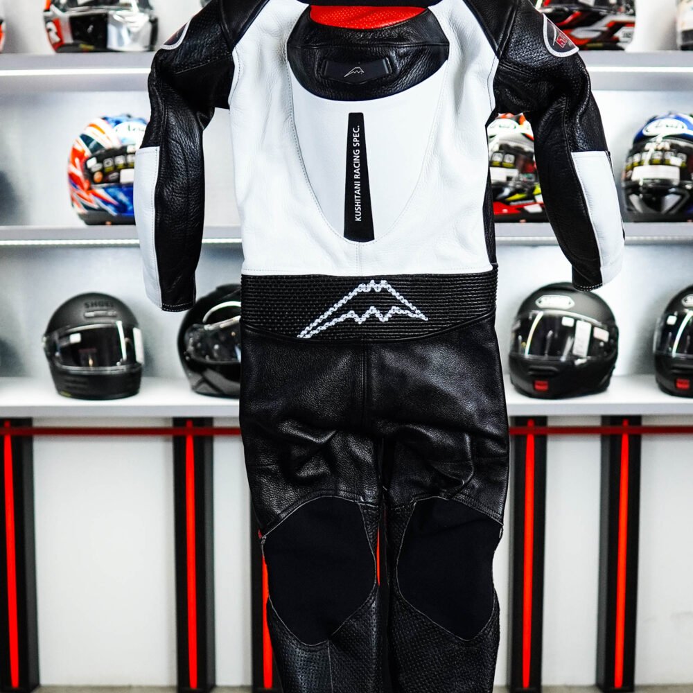 Kushitani K-0083XX Kids Suit Black Red Jacket - Image 4