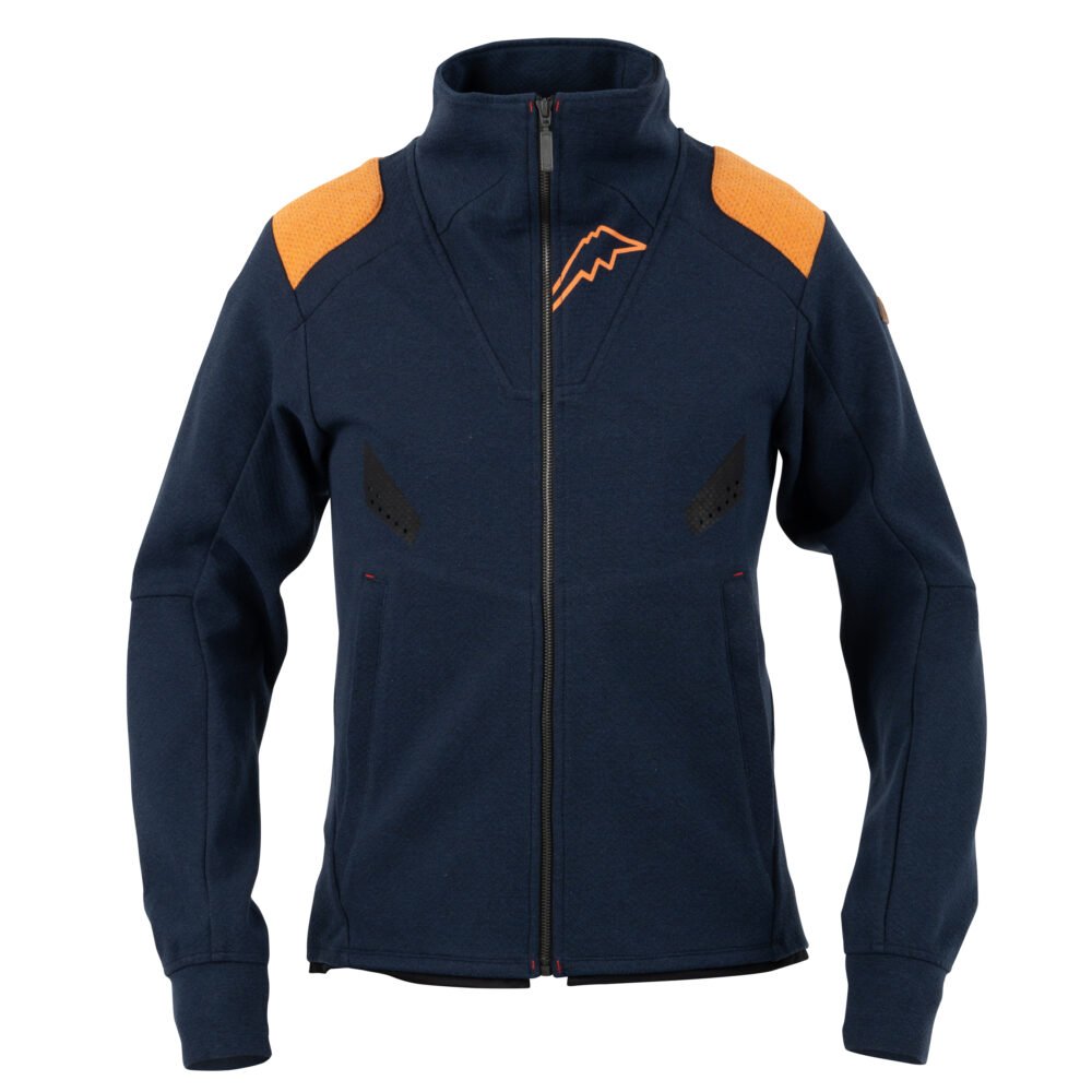 Kushitani K 1357 Arcana Track Navy Orange Jacket