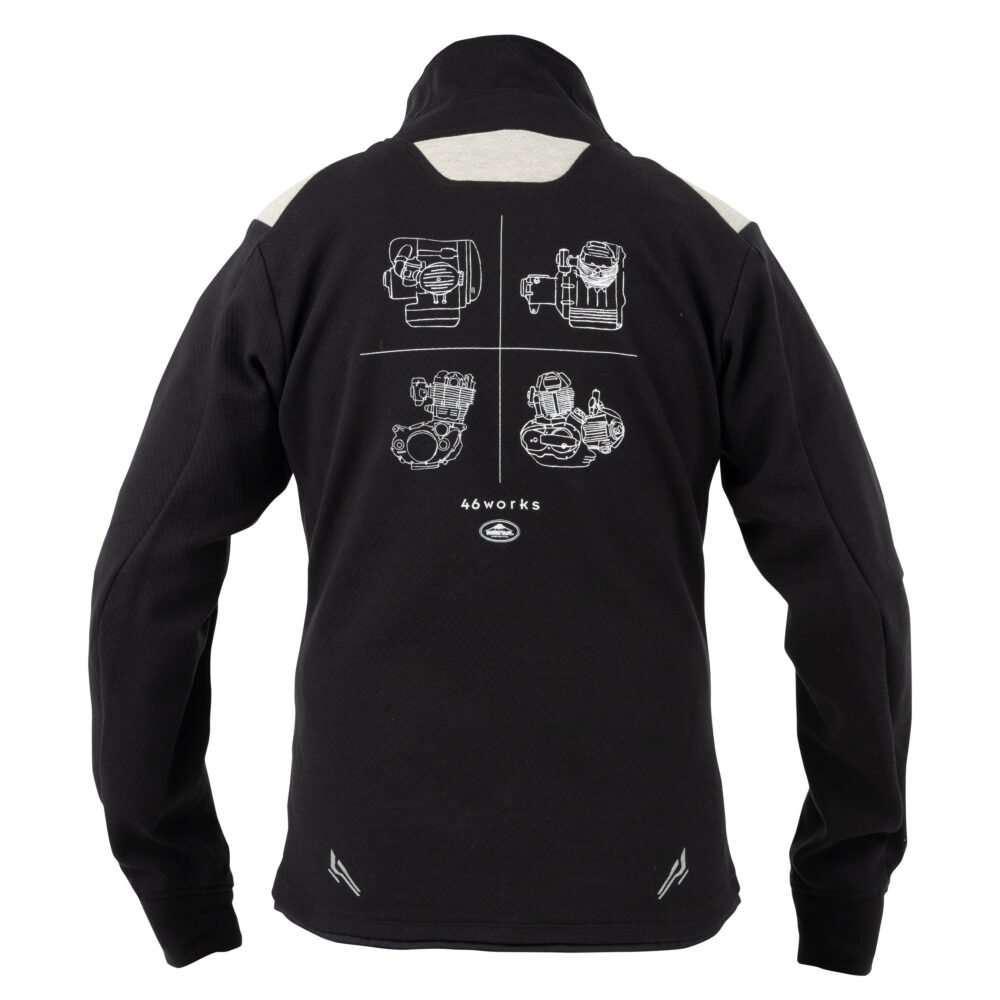 Kushitani K 1357W 46works Arcana Track Black Jacket - Image 2