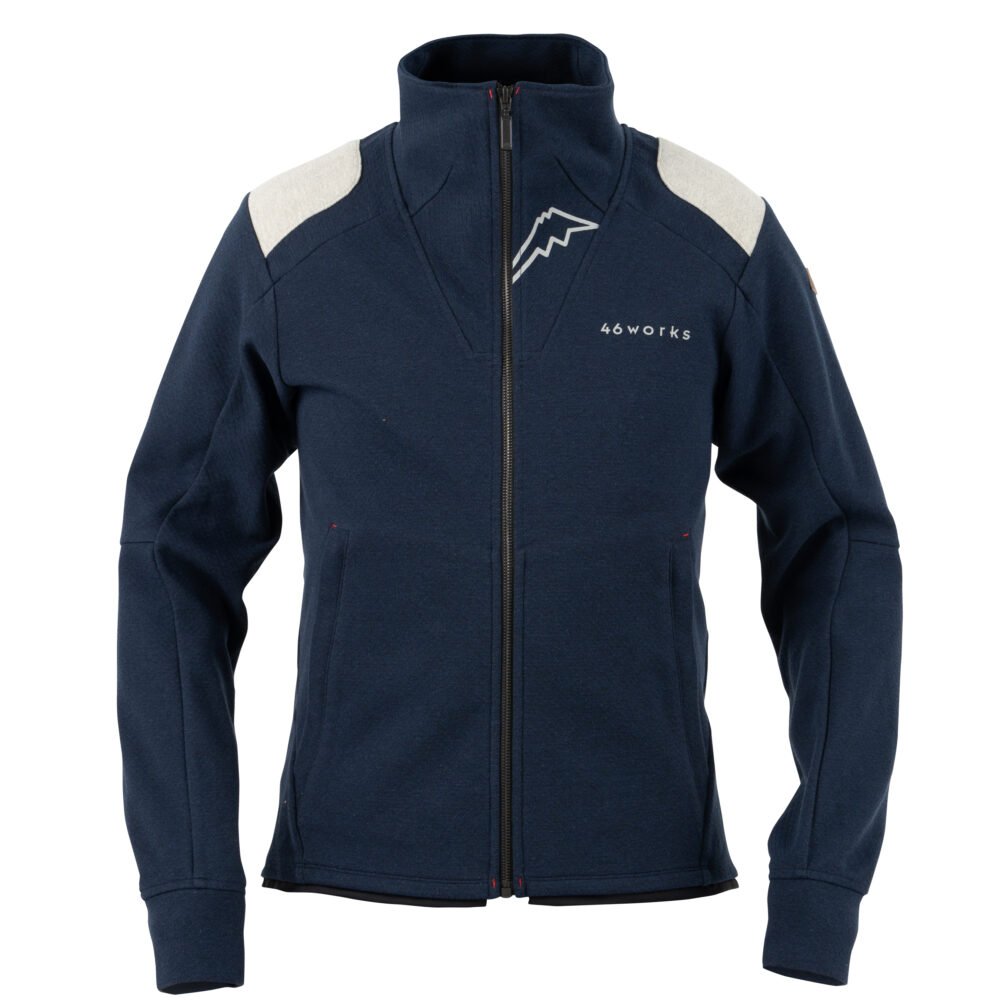 Kushitani K 1357W 46works Arcana Track Navy Jacket