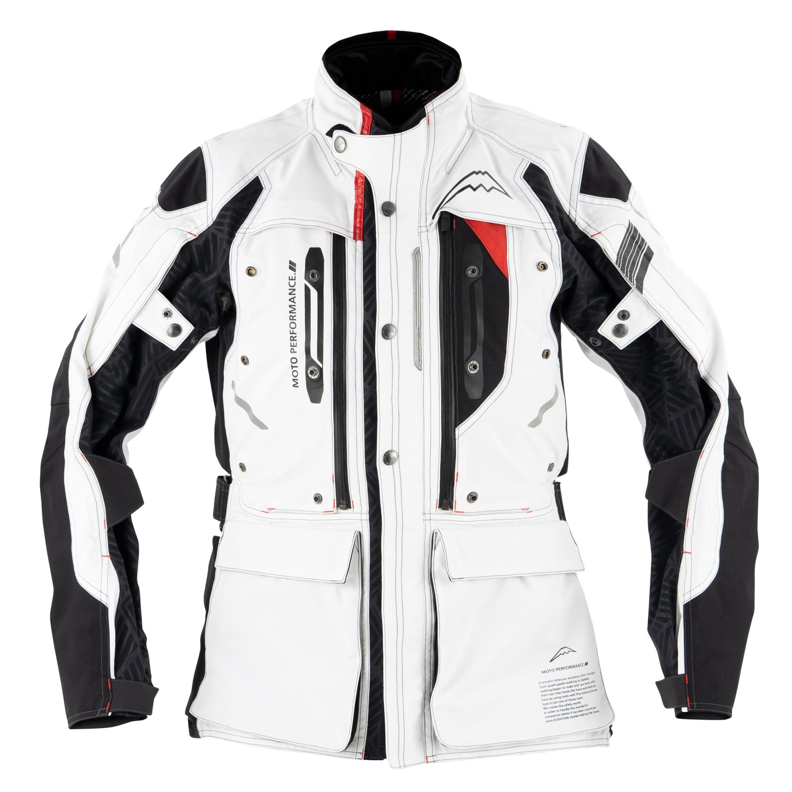 Kushitani K 2432 Forward Ad White Jacket