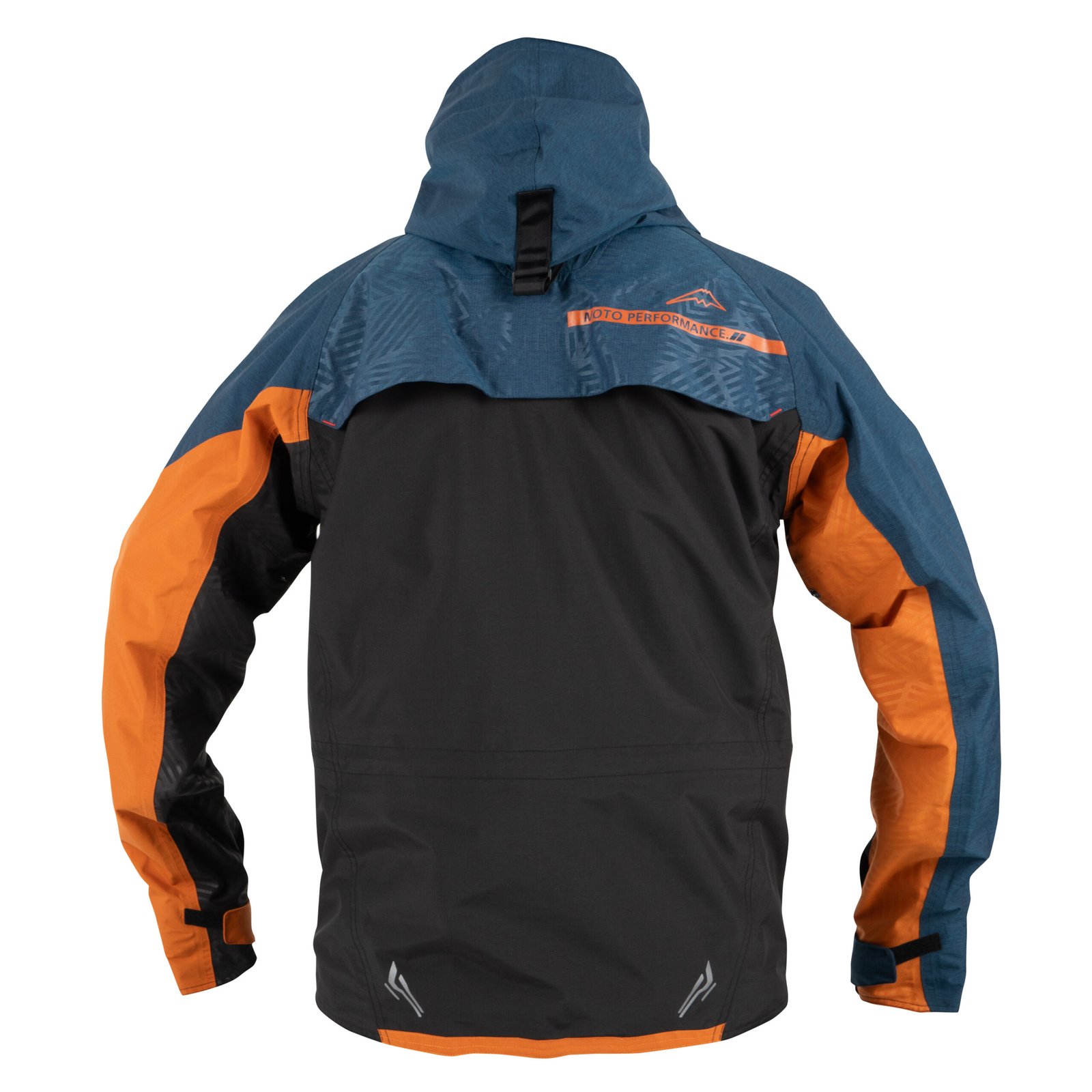 Kushitani K 2436 Amenite Navy Orange Jacket - Image 3