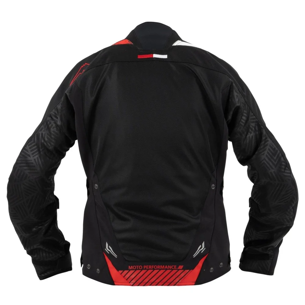 Kushitani K 2438 Air Contend Black Red Jacket - Image 3