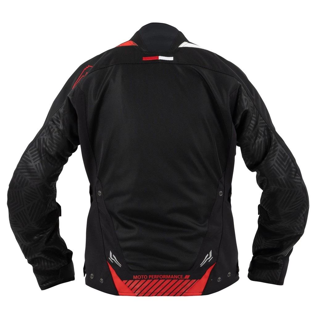 Kushitani K 2438 Air Contend Black Red Jacket - Image 3
