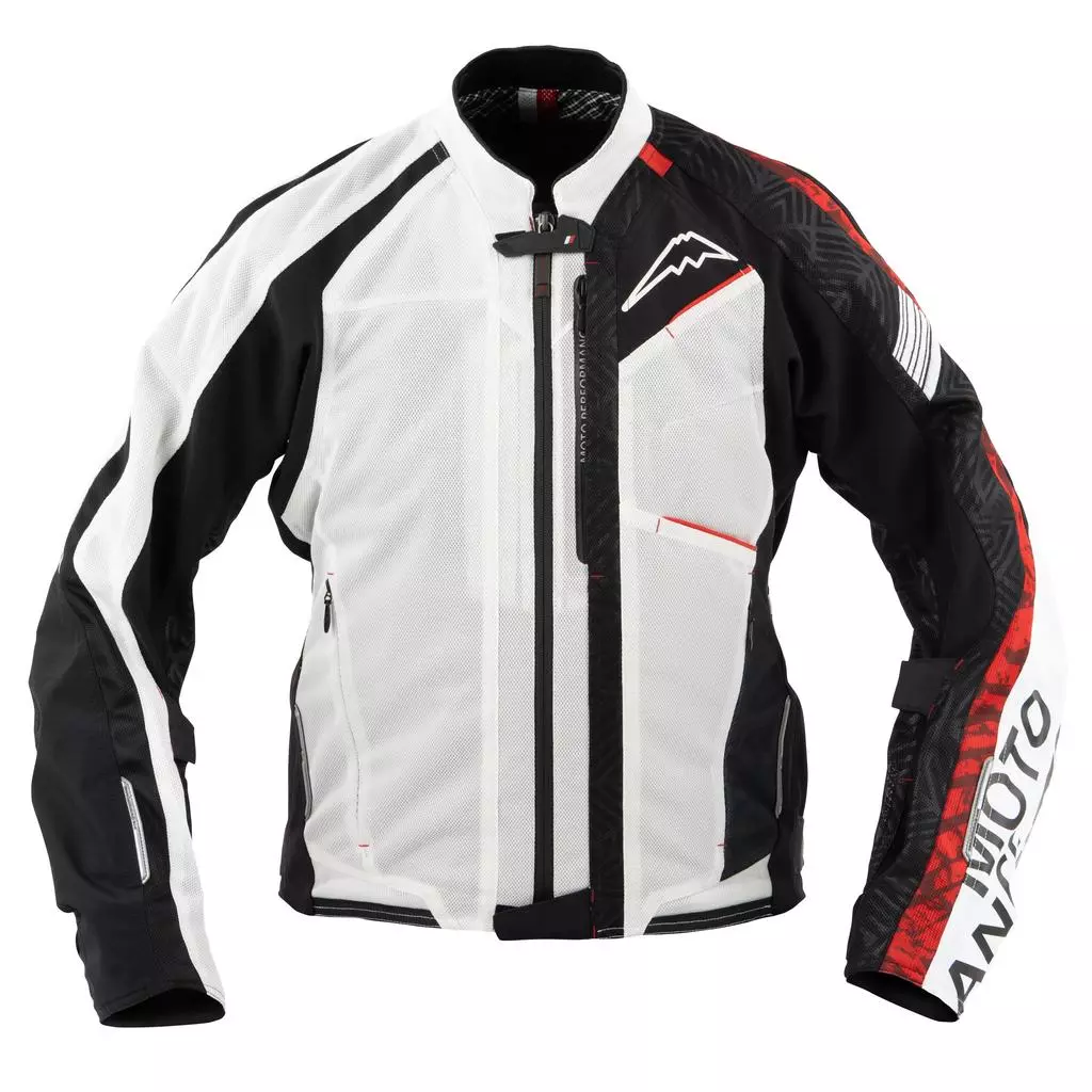 Kushitani K 2438 Air Contend White Jacket