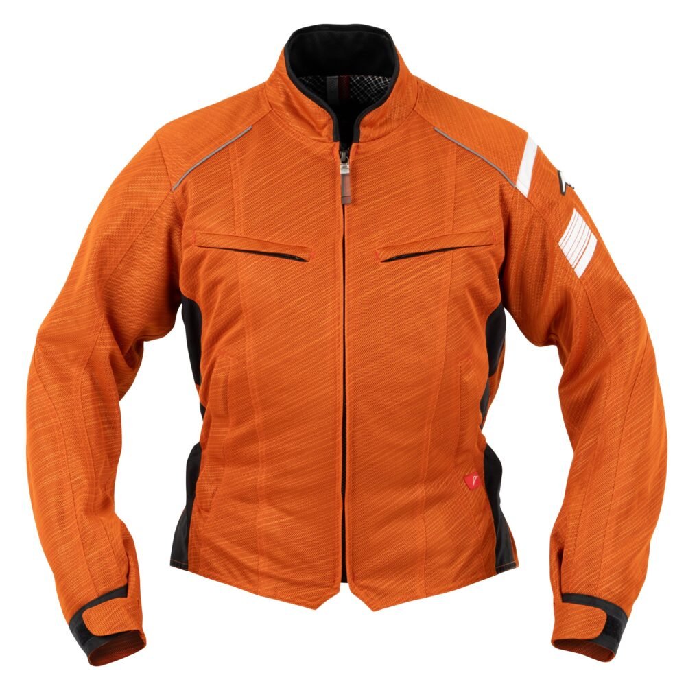 Kushitani K 2441 Full Mesh Orange Jacket