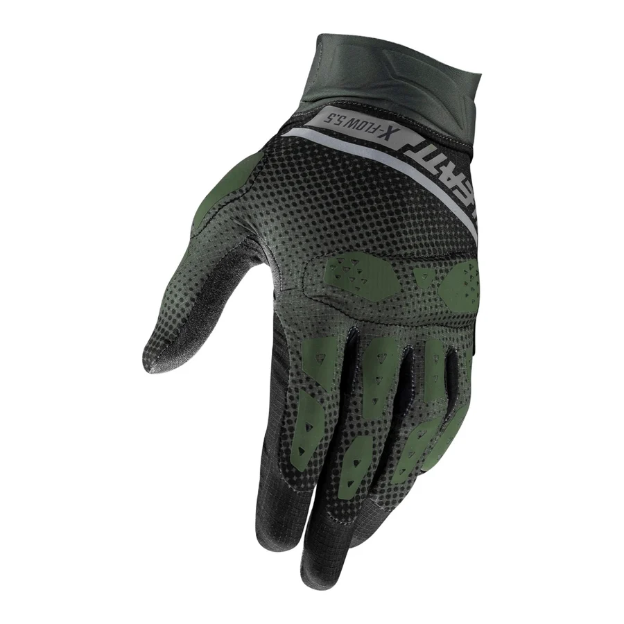 Leatt ADV 5.5 X Flow Short Forest 25 Gloves - Image 5