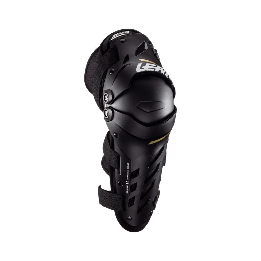 Leatt Knee and Shin Guard Dual Axis Black Knee Protector
