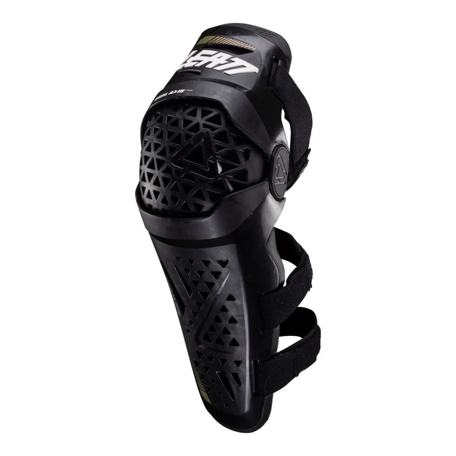 Leatt Knee and Shin Guard Dual Axis Pro Black Knee Protector - Image 3