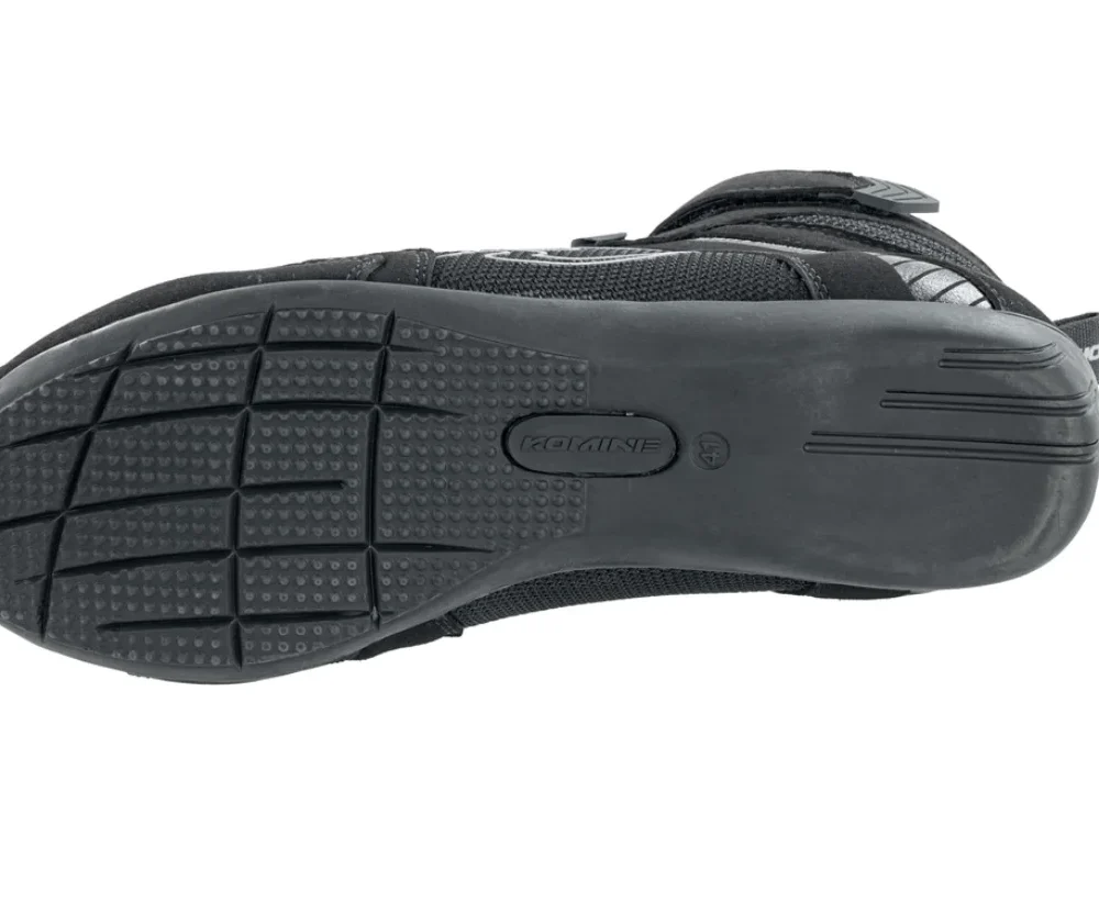 Komine BK 100 WP Sports Riding Black Shoes - Image 5