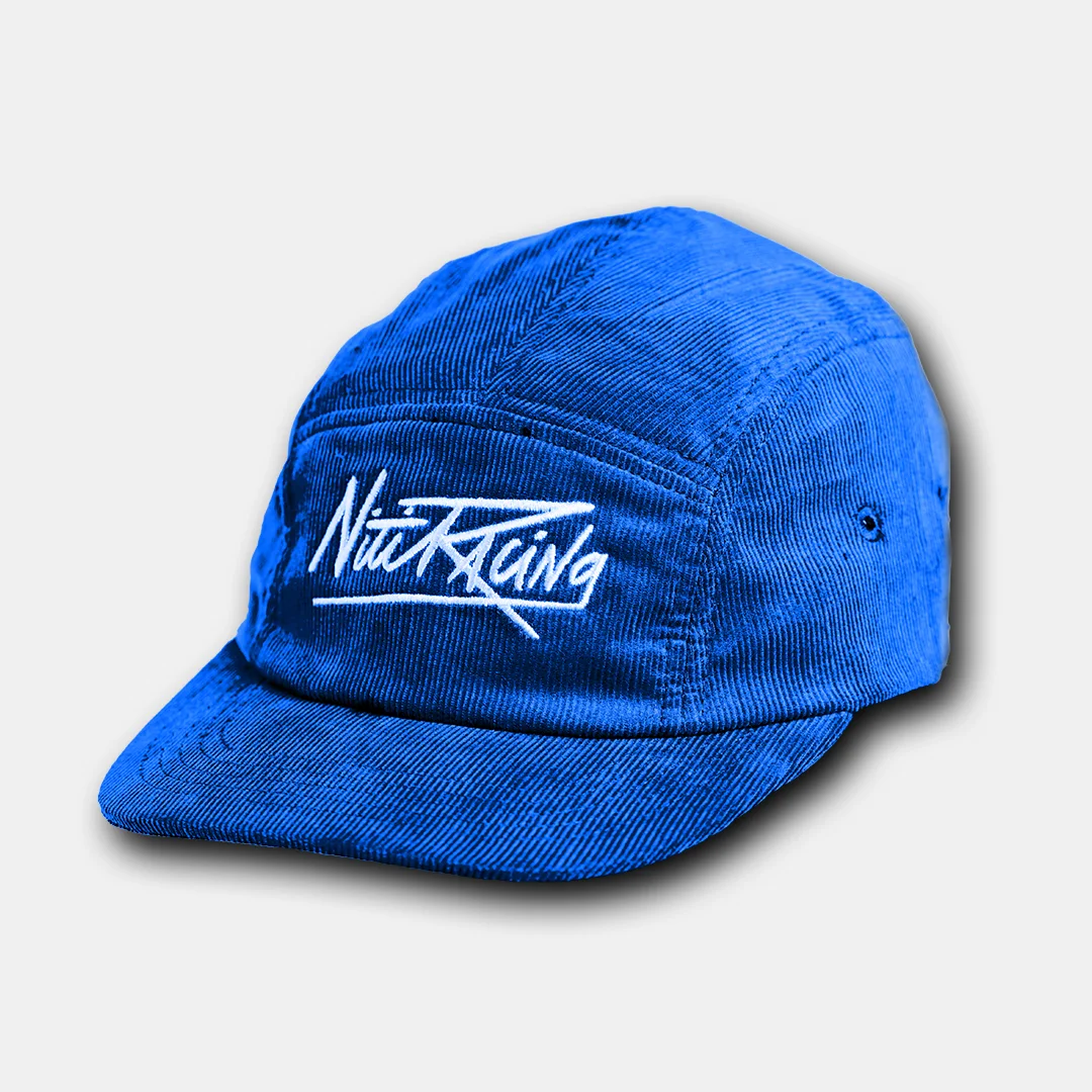 NitiRacing Classic 5-Panel Cap Blue Hat