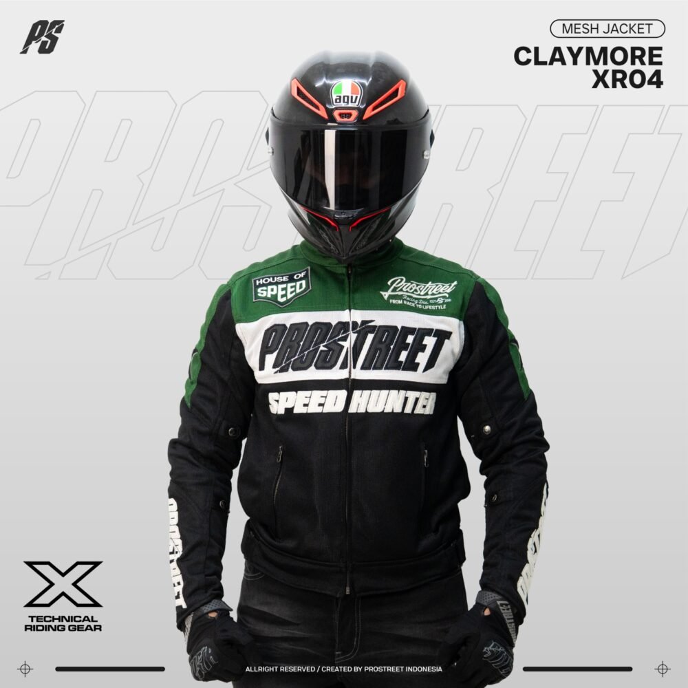 Prostreet Claymore Mesh XR04 Green Jacket