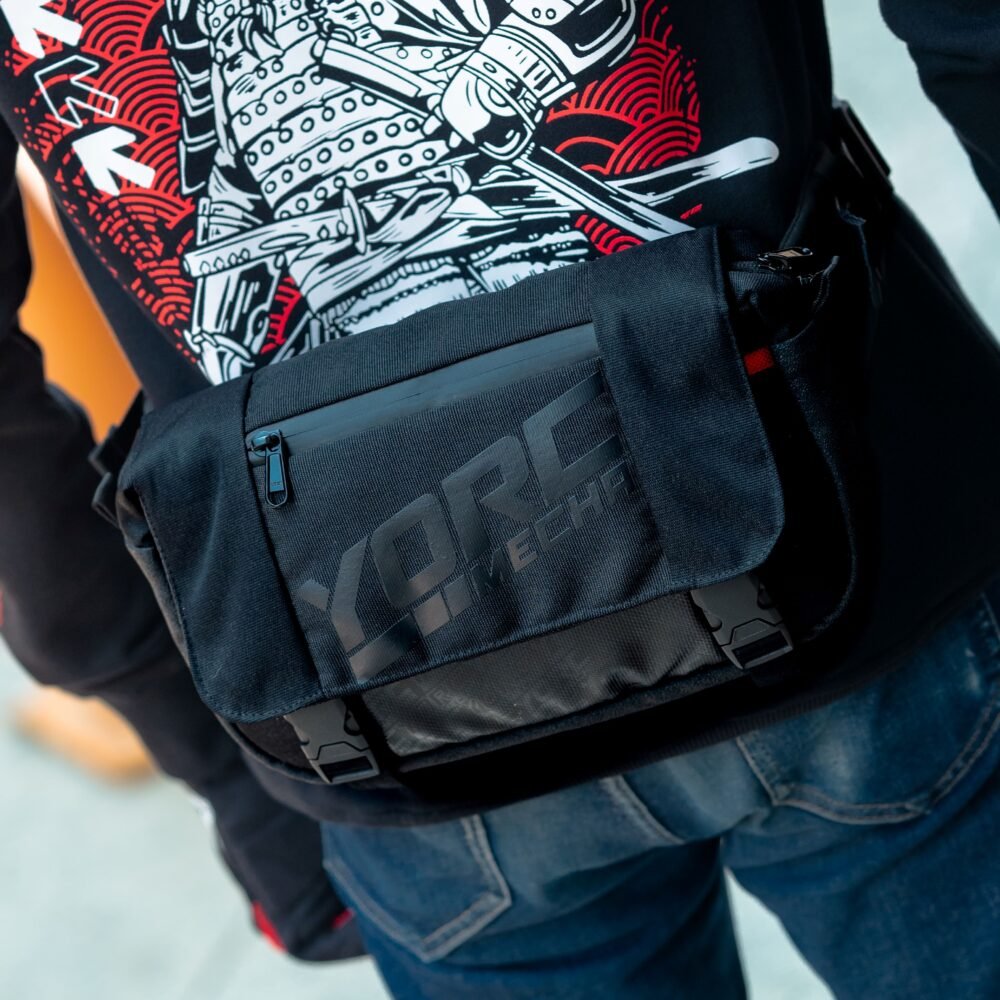 YORC RiderPack Stealth 001 Black Black Waist Bag - Image 4