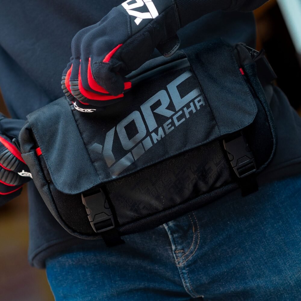 YORC RiderPack Stealth 001 Black Black Waist Bag