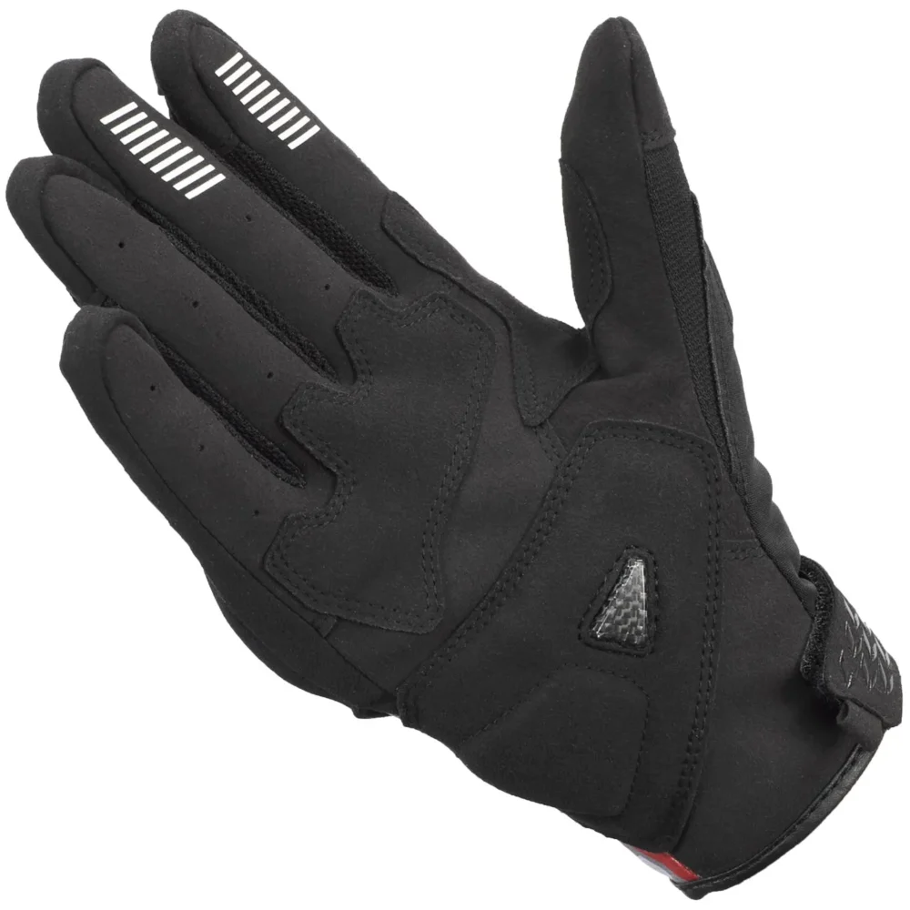 Alternative view of RS Taichi RST 468 Stroke Air Black Grey Red Gloves