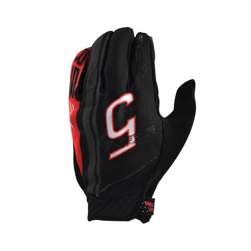 Five RS3 Evo Graphics Sport 5 Black Red Gloves
