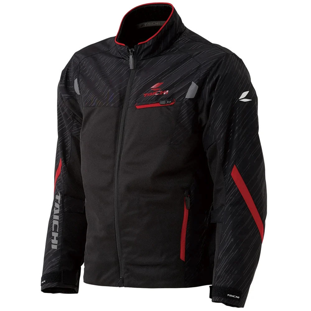 RS Taichi RSJ 331 Torque Mesh Black Red Jacket