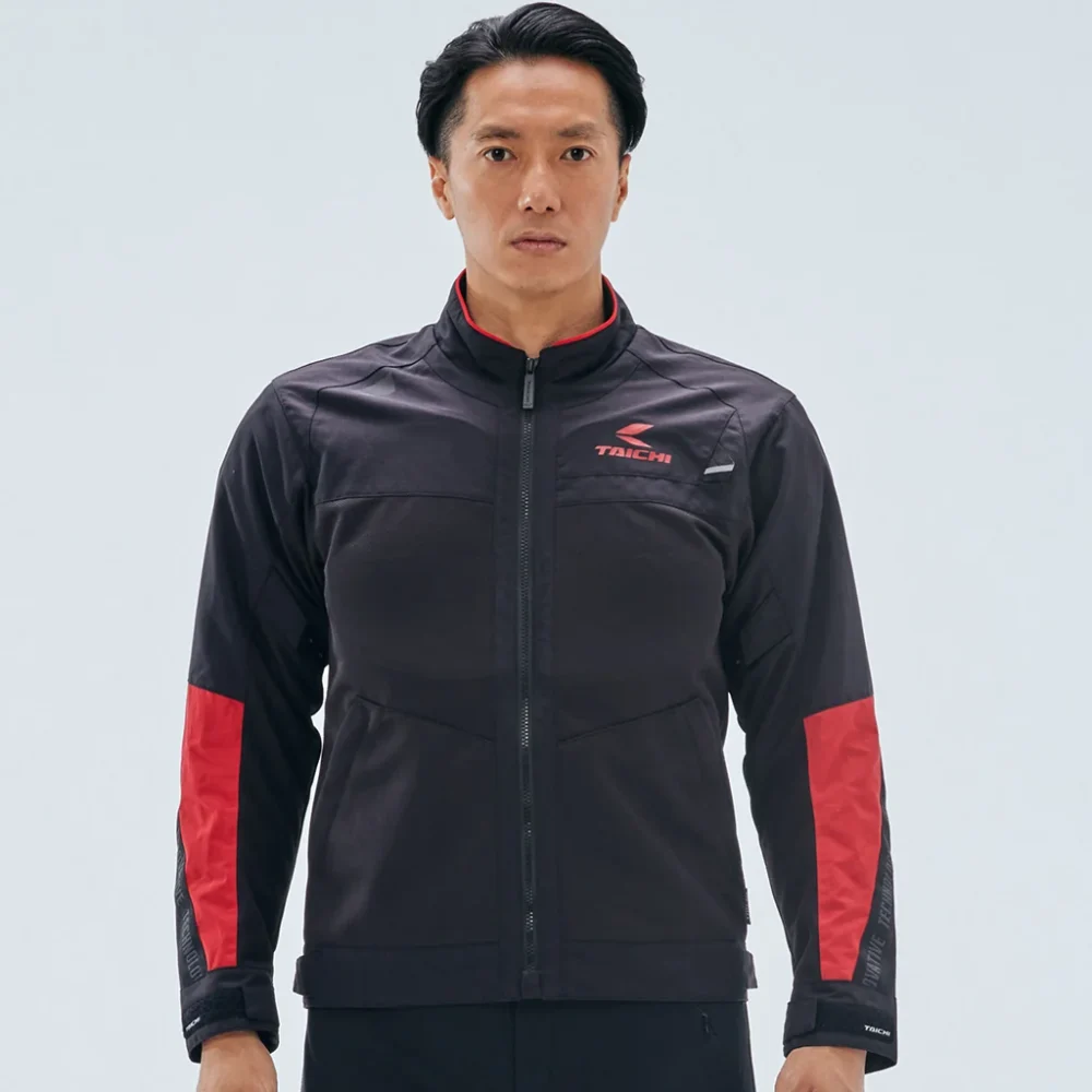 RS Taichi RSJ 345 Torque Air Black Red Jacket - Image 5