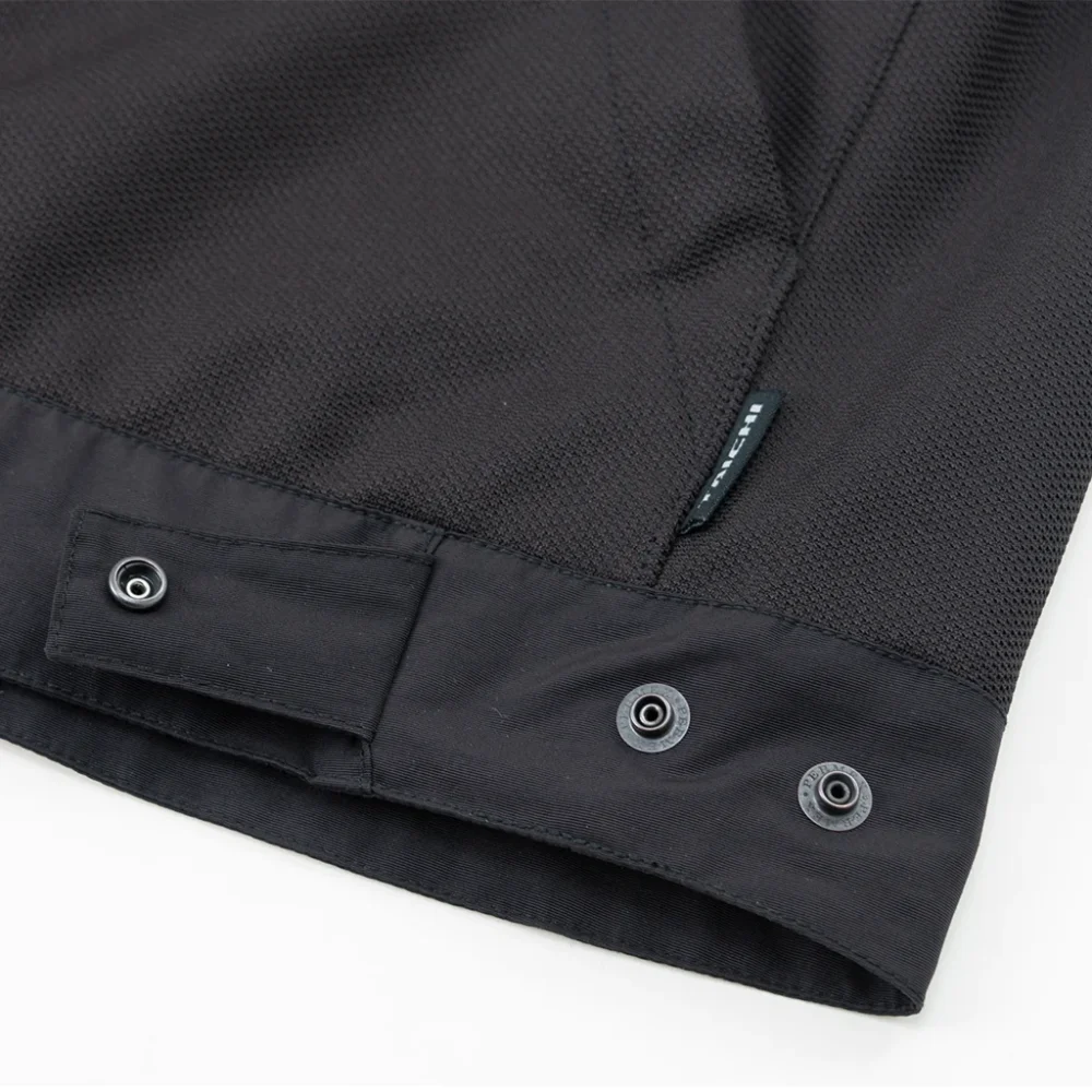 RS Taichi RSJ 345 Torque Air Black White Jacket - Image 4