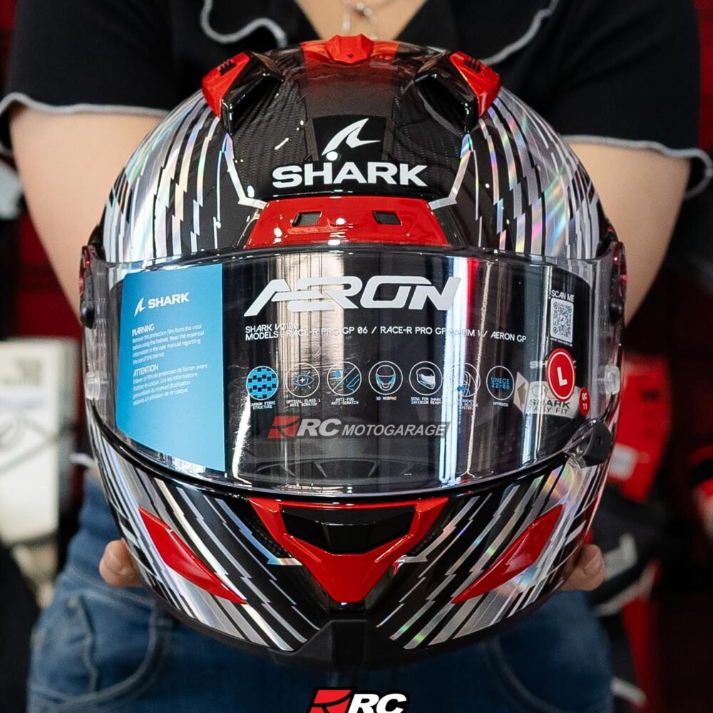 Shark Aeron Edgy Red - Image 9