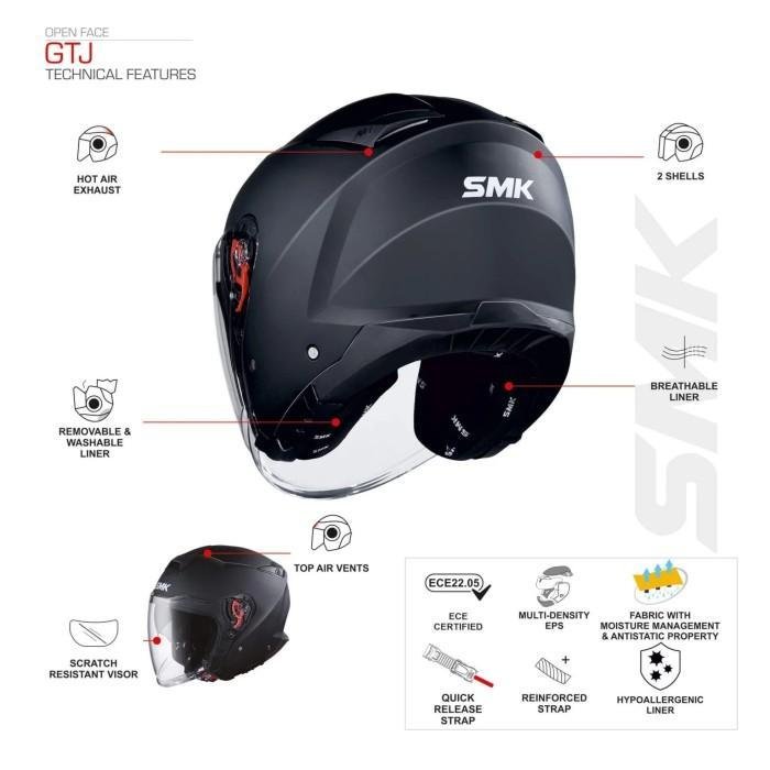 SMK GTJ Black Matt MA200 - Image 6