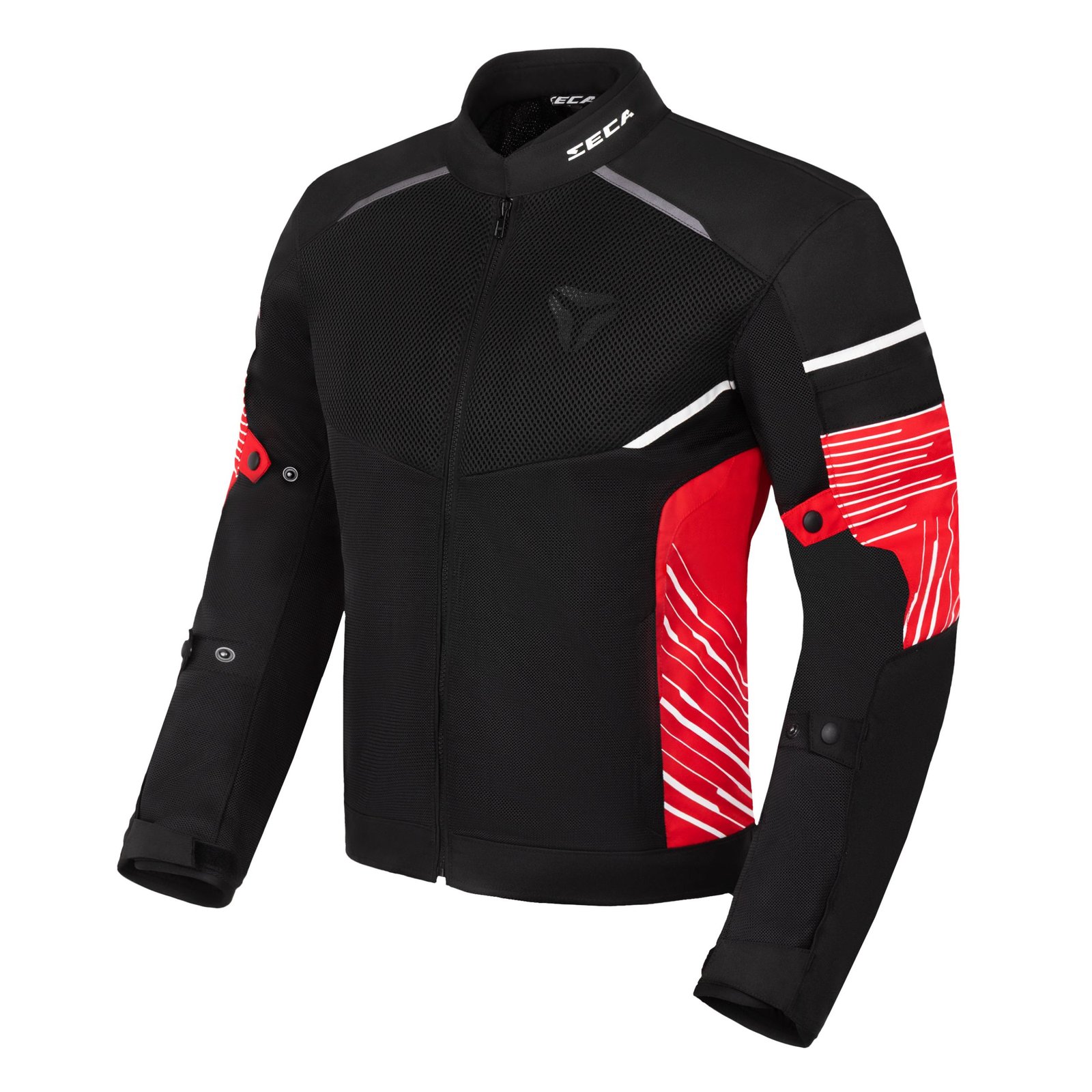 Seca Summer Way Mesh Black Red Jacket