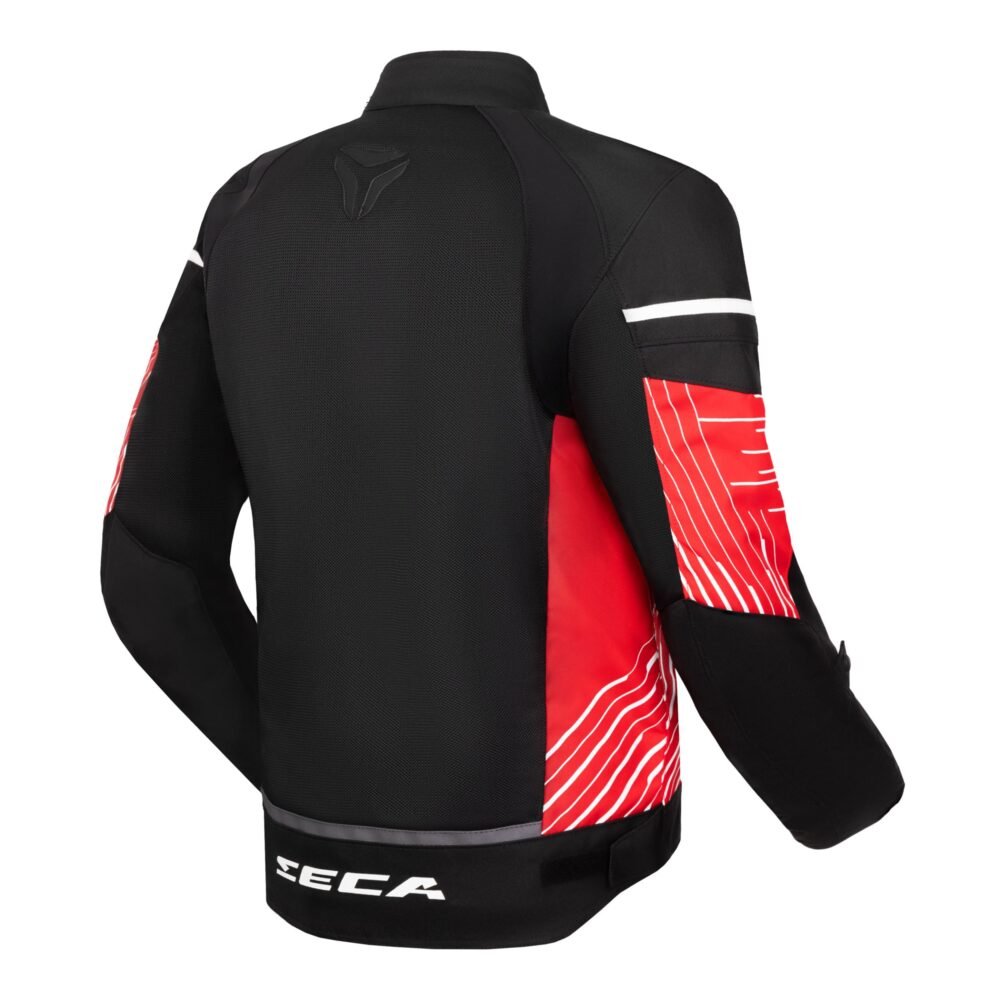 Alternative view of Seca Summer Way Mesh Black Red Jacket