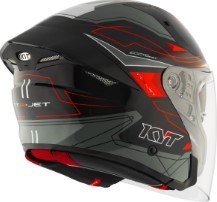 Alternative view of KYT TTR Jet Led Black Grey