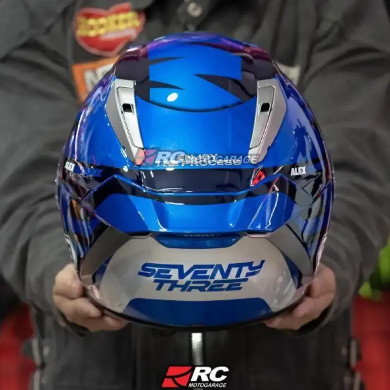 Alternative view of Shoei X15 A. Marquez 73 V3 TC-2