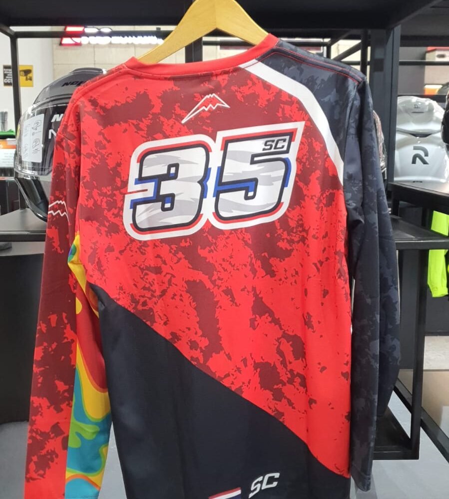 Alternative view of Kushitani K 1379SC GP Long Sleeve T-Shirt Chantra T-Shirt