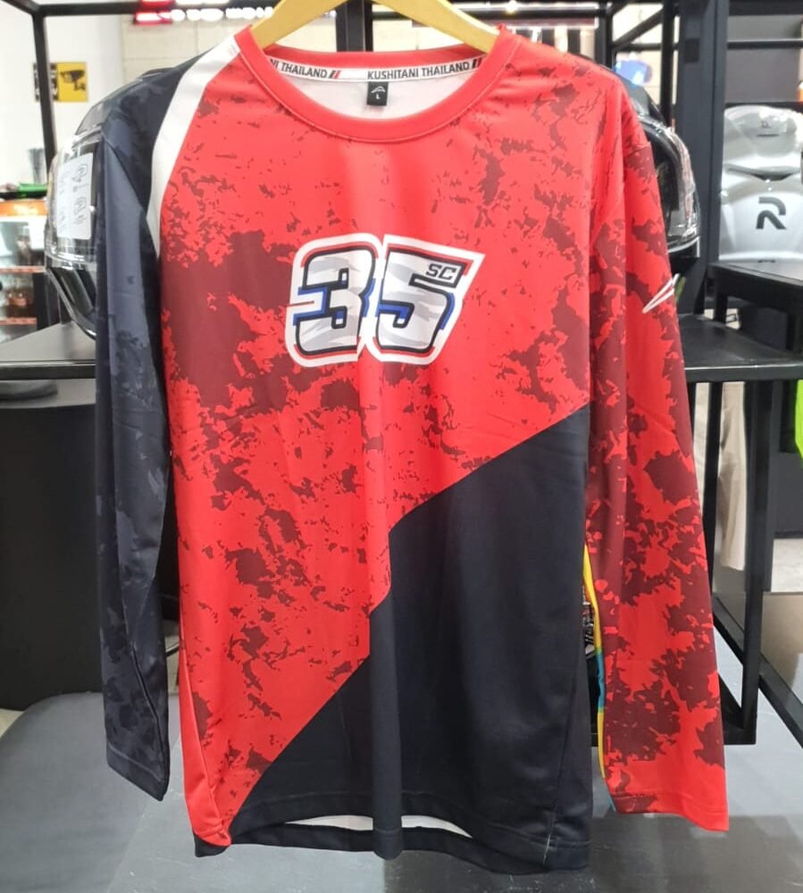 Kushitani K 1379SC GP Long Sleeve T-Shirt Chantra T-Shirt