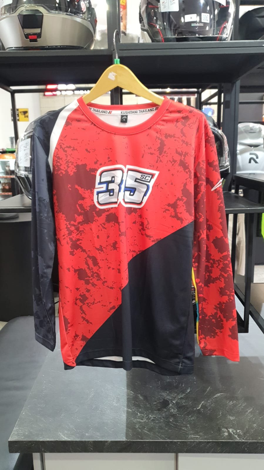 Kushitani K 1379SC GP Long Sleeve T-Shirt Chantra T-Shirt